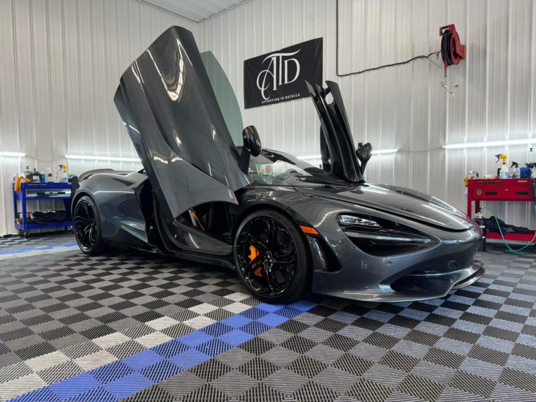 Gray McLaren 720S with PPF protection at Attention To Details